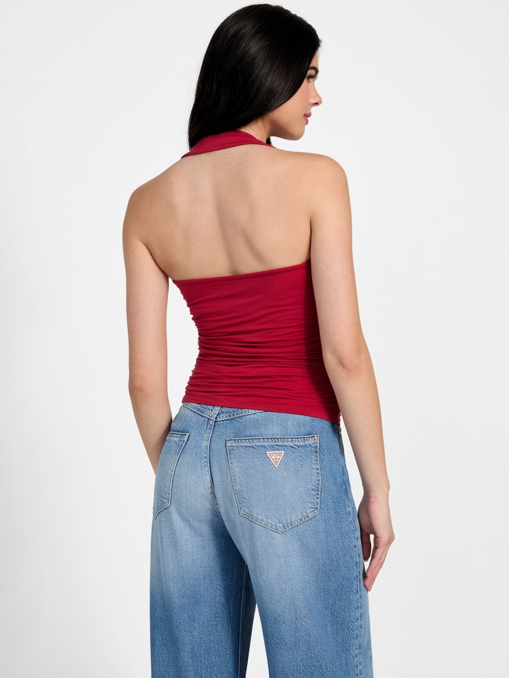 Eco Nora Halter Shirred Tank - Guess