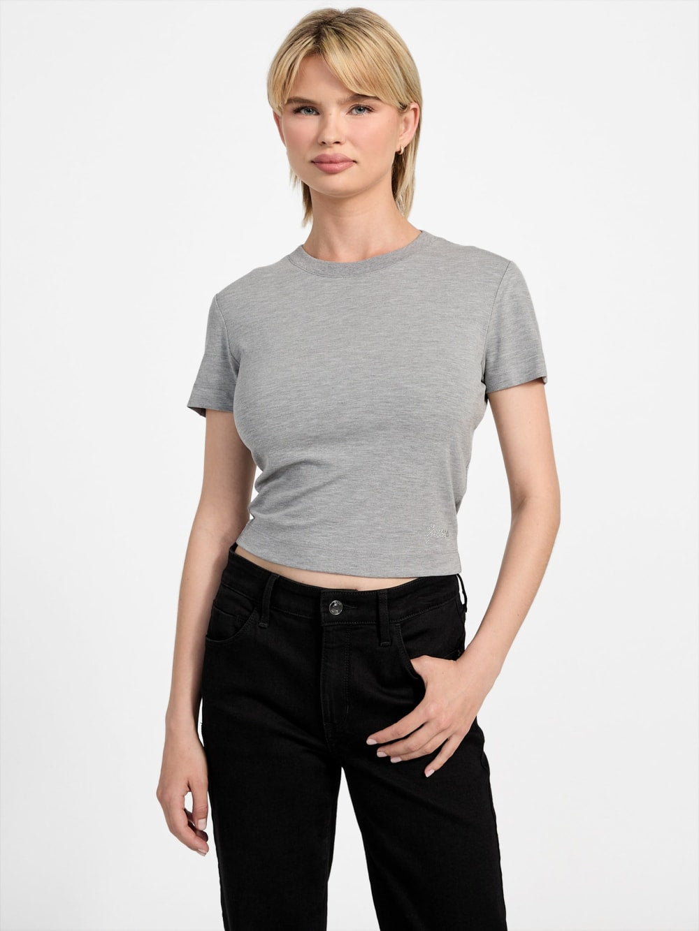 Eco Basic Mini Logo Tee - Guess
