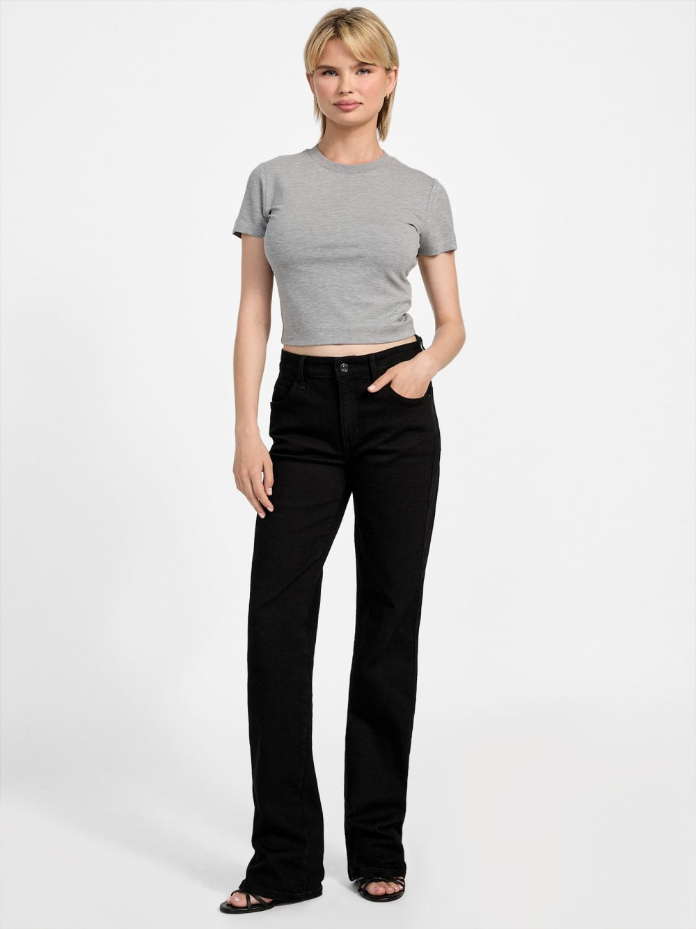 Eco Basic Mini Logo Tee - Guess