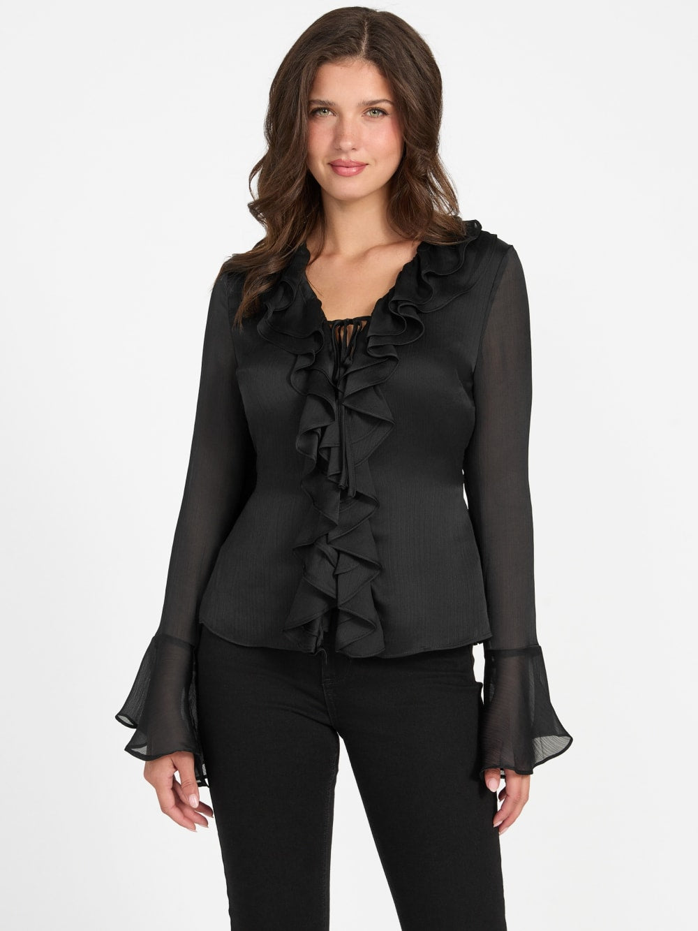 Sana Ruffle Top - Guess