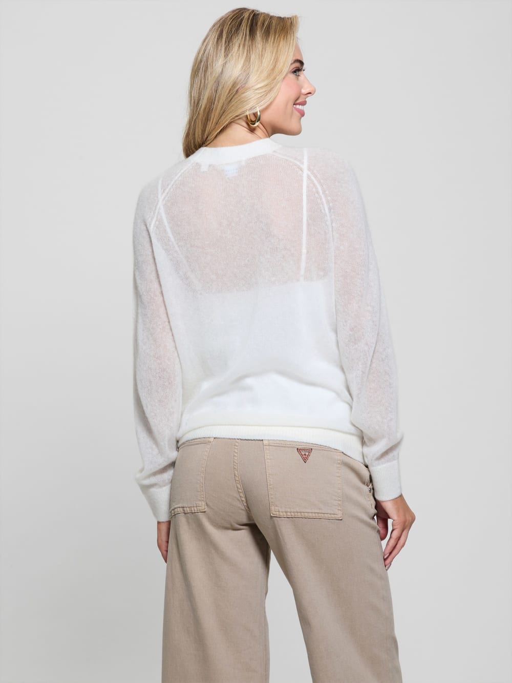 Izabella Wool-Blend Sweater - Guess