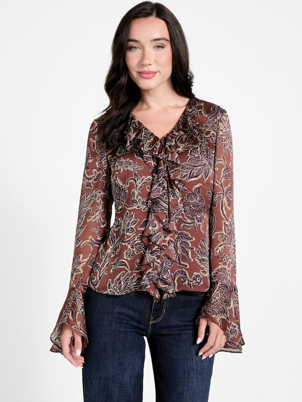 Sana Ruffle Top - Guess