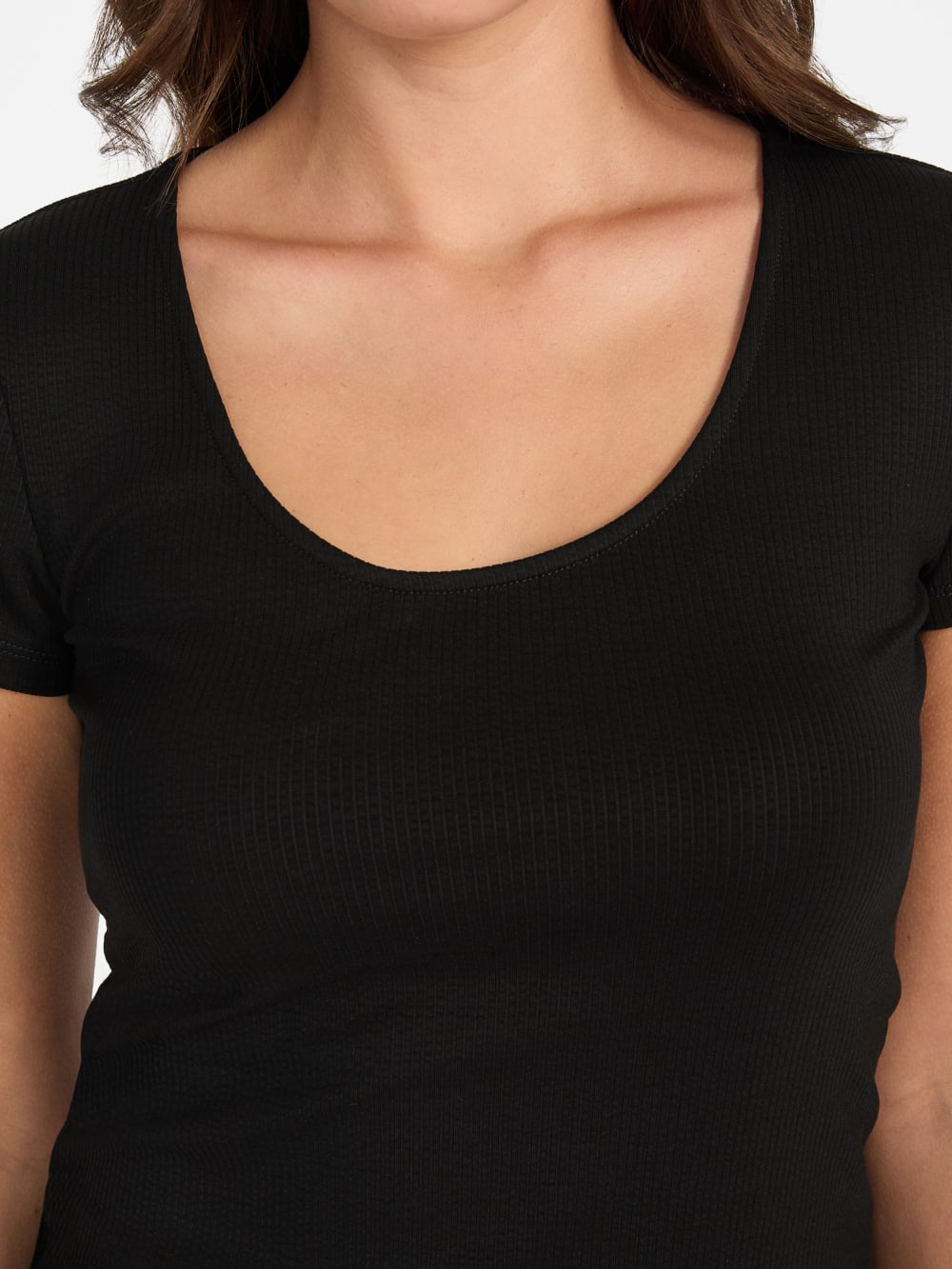 Eco Lena Ribbed Top - Guess