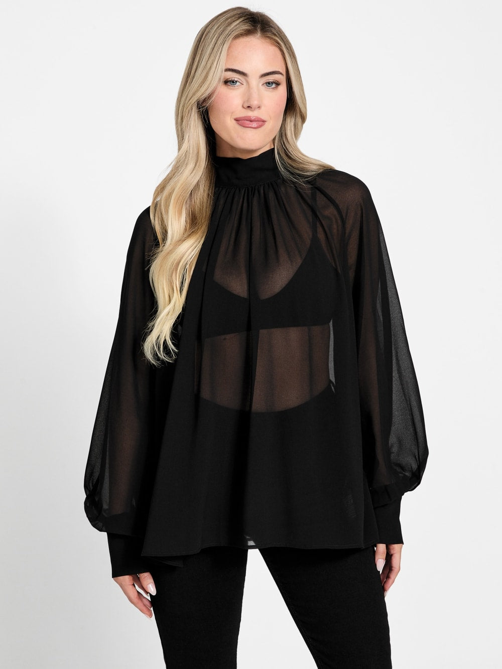 Eco Audrine Bow Blouse - Guess
