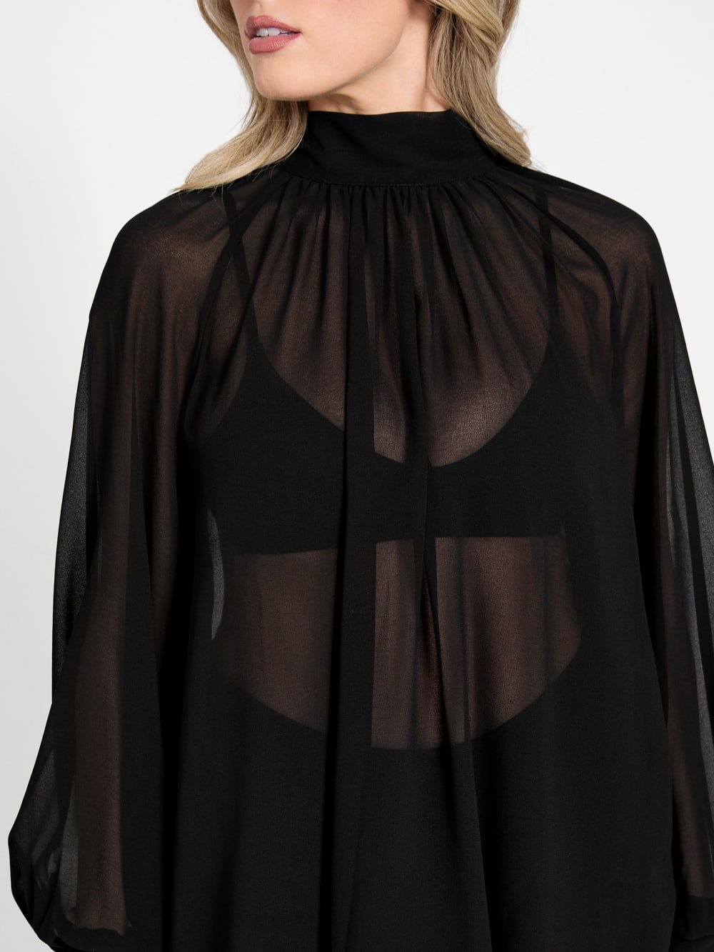Eco Audrine Bow Blouse - Guess