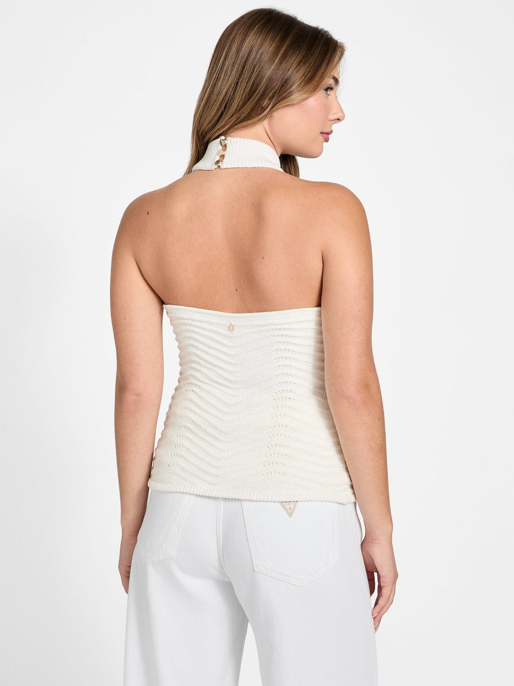Eco Serina Chevron Sweater Top - Guess