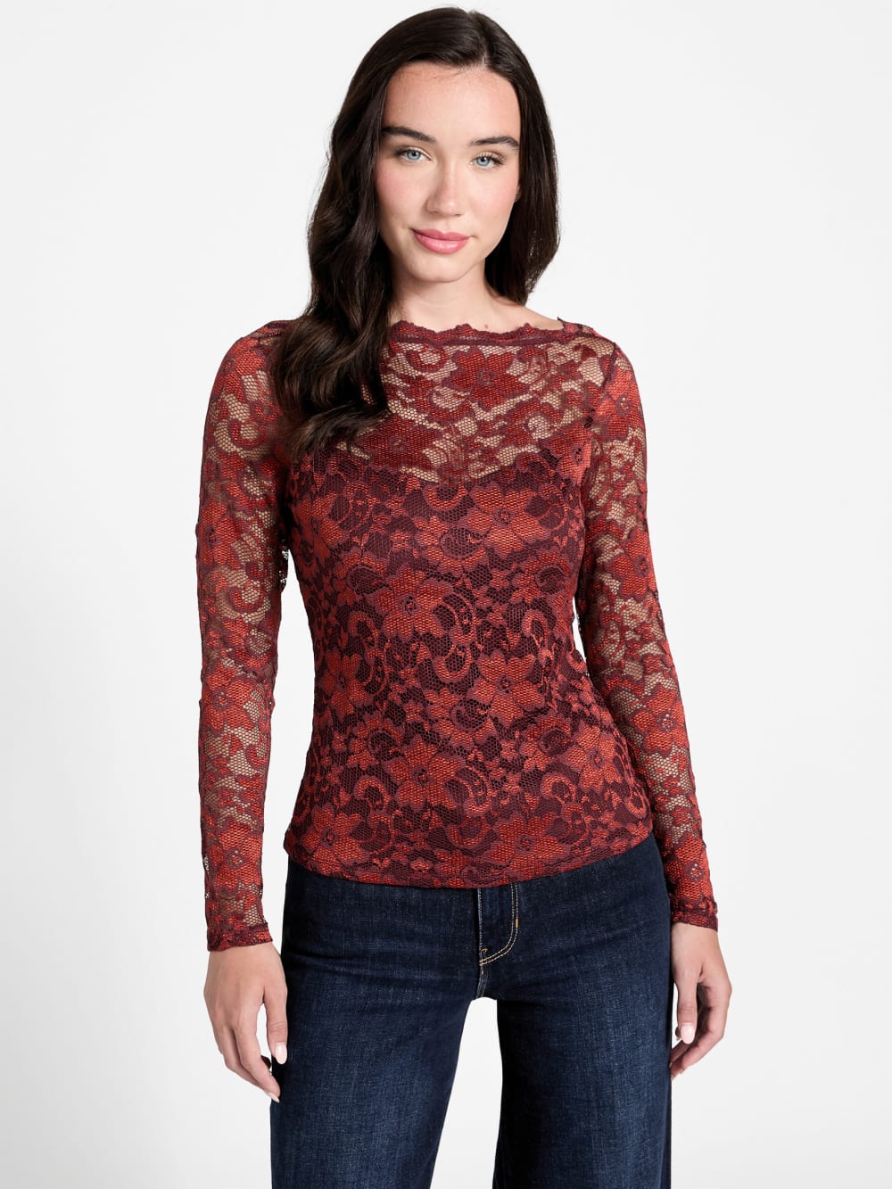 Eco Nataliya Lace Top - Guess