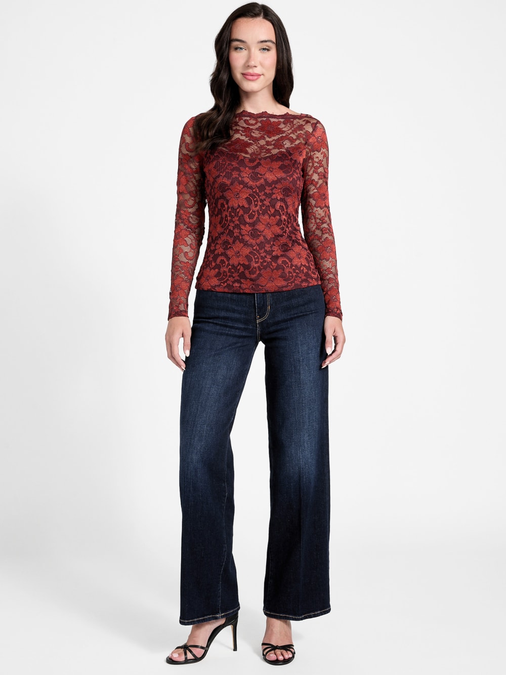 Eco Nataliya Lace Top - Guess