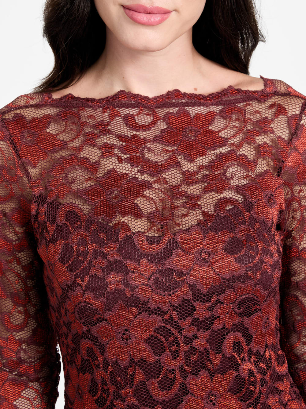 Eco Nataliya Lace Top - Guess