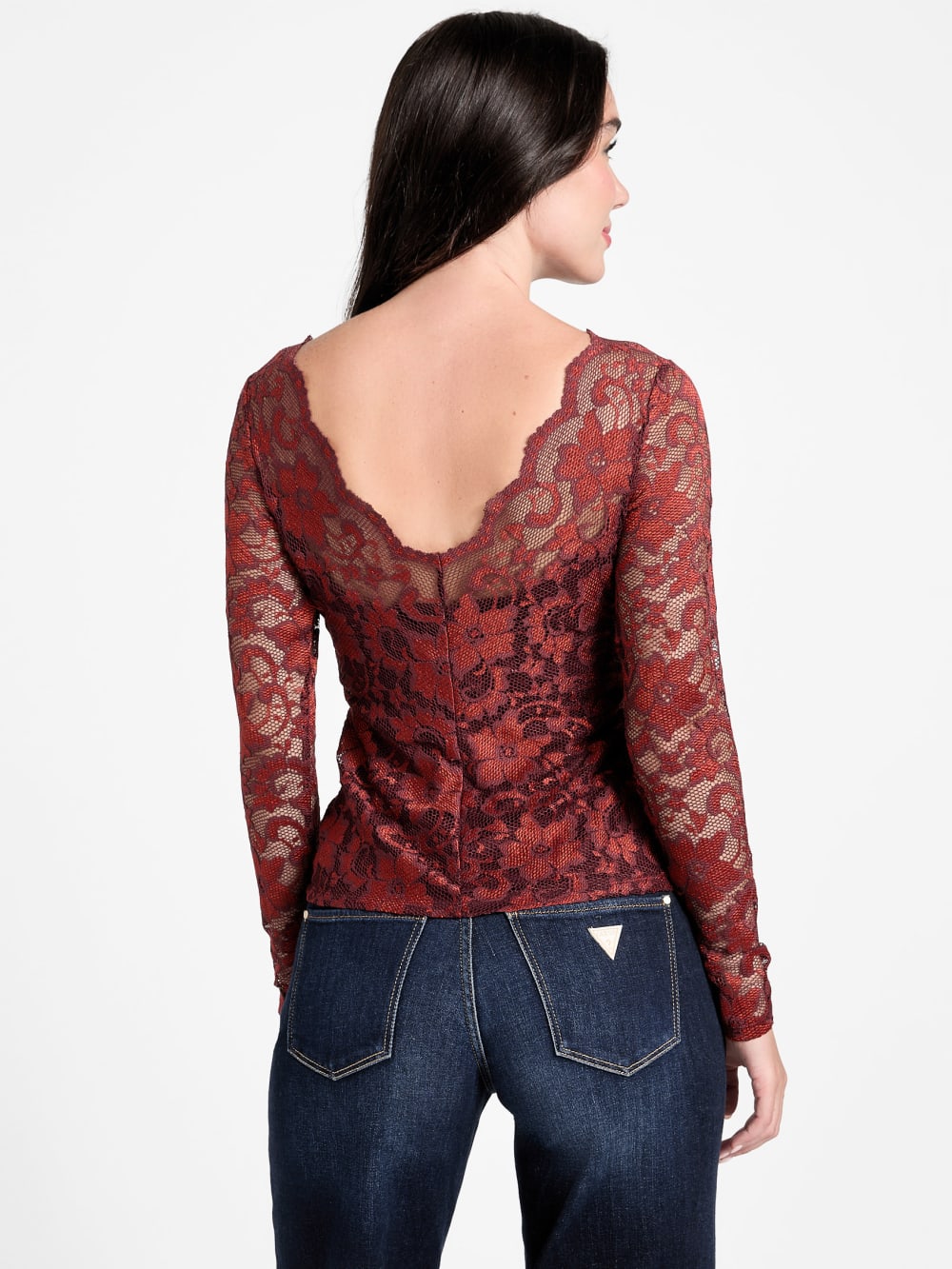 Eco Nataliya Lace Top - Guess
