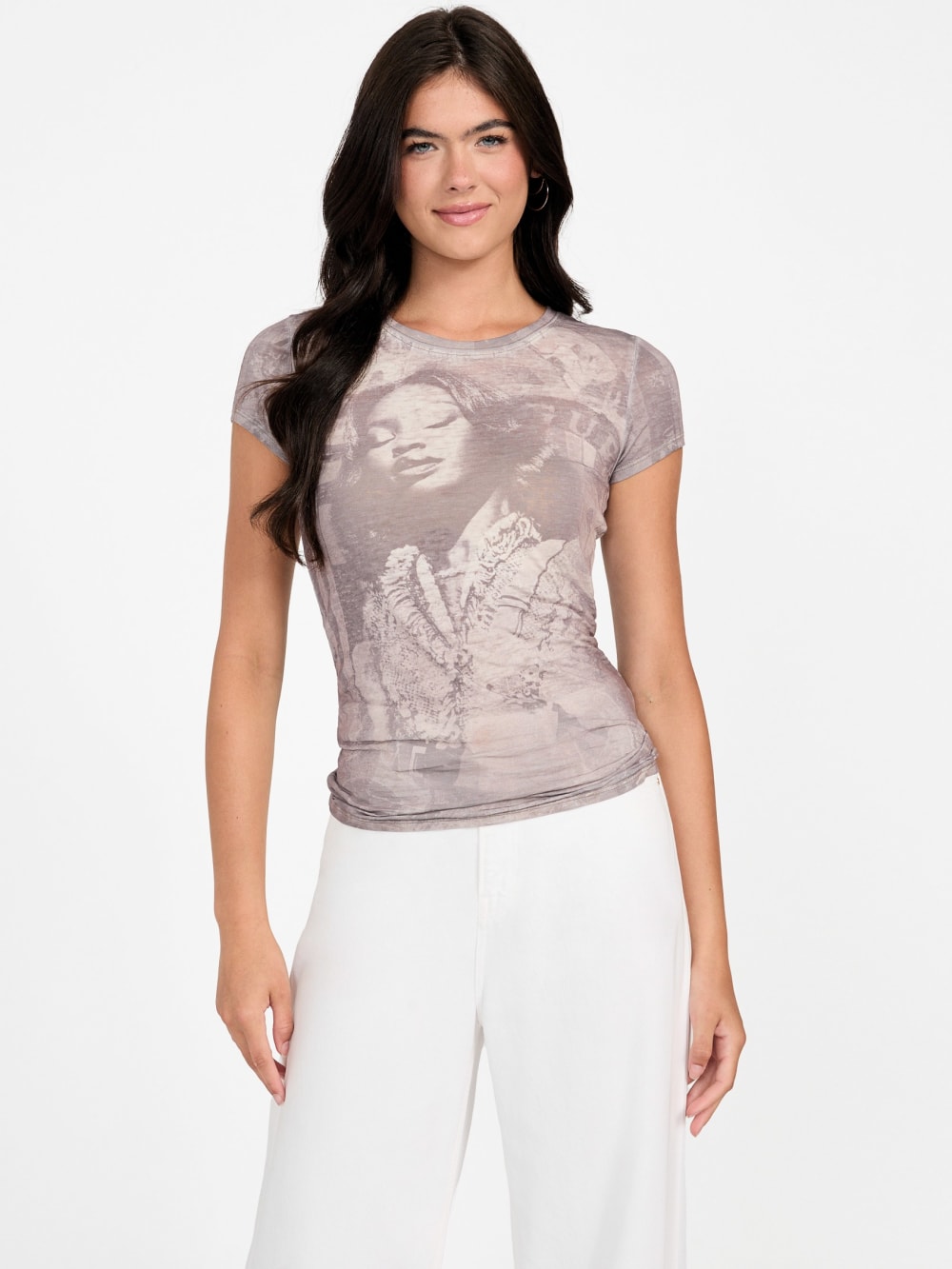 Essex Girl Burnout Tee - Guess