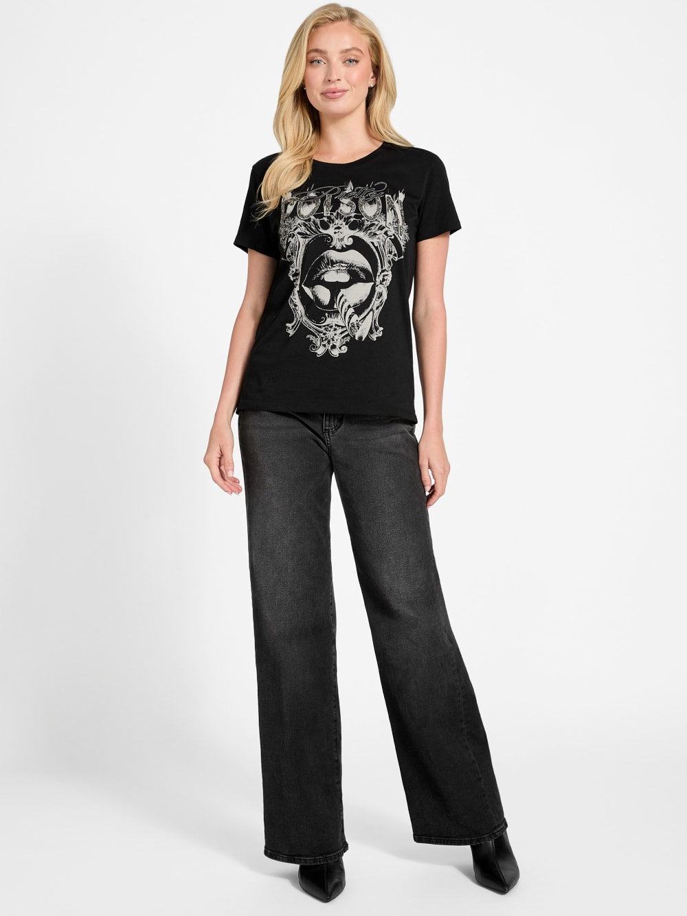 Eco Poison Lips Easy Tee - Guess