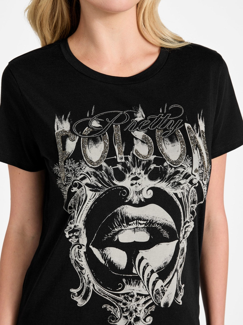 Eco Poison Lips Easy Tee - Guess