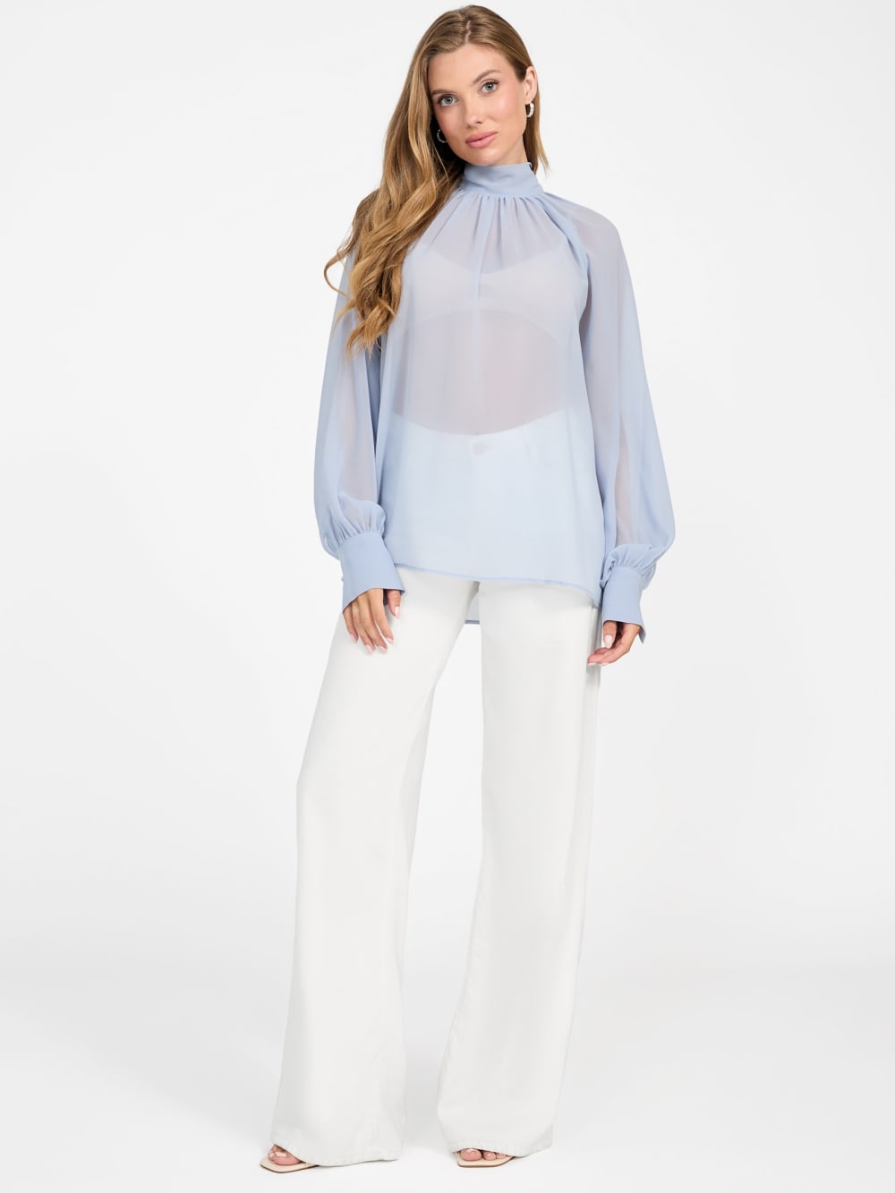 Eco Audrine Bow Blouse - Guess