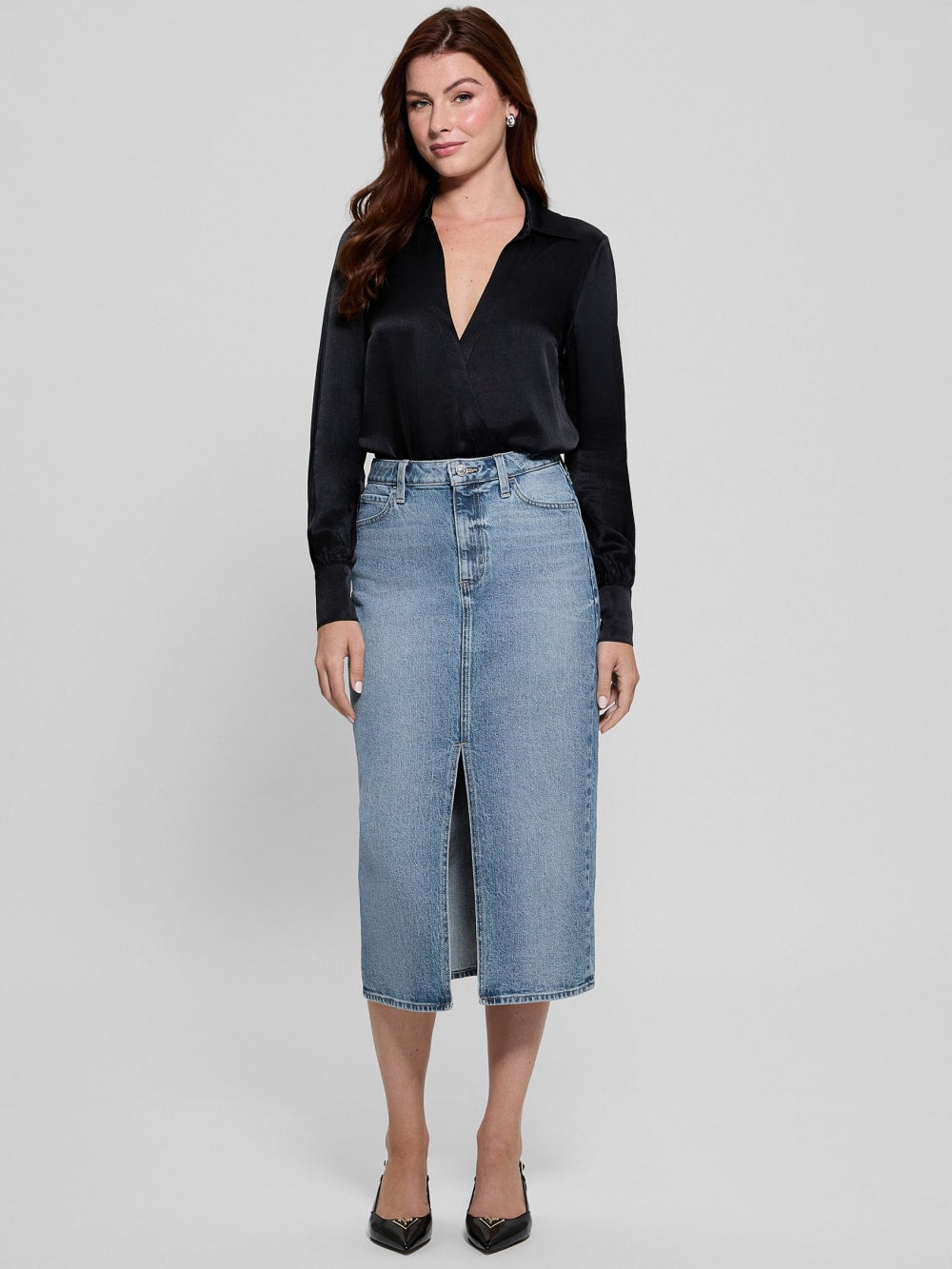 Charmed Woven Bodysuit - Guess