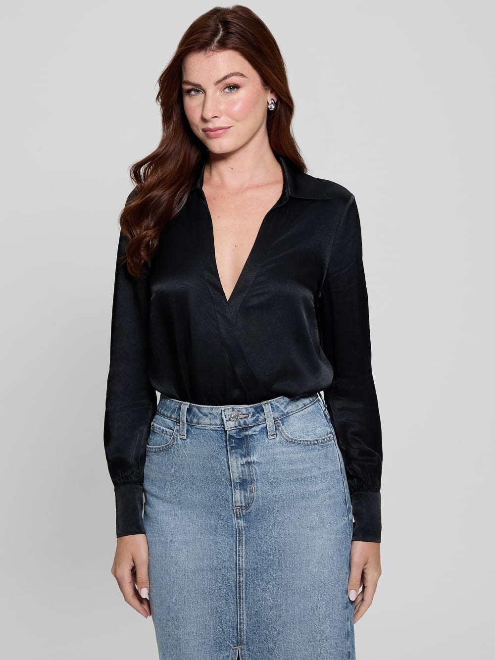 Charmed Woven Bodysuit - Guess