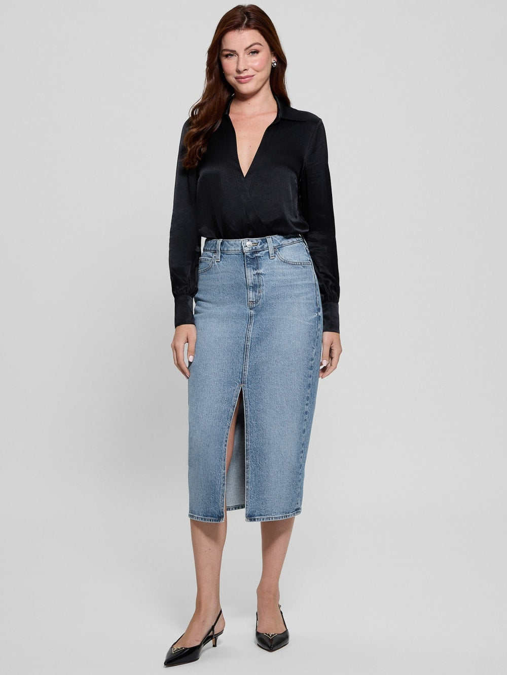 Charmed Woven Bodysuit - Guess