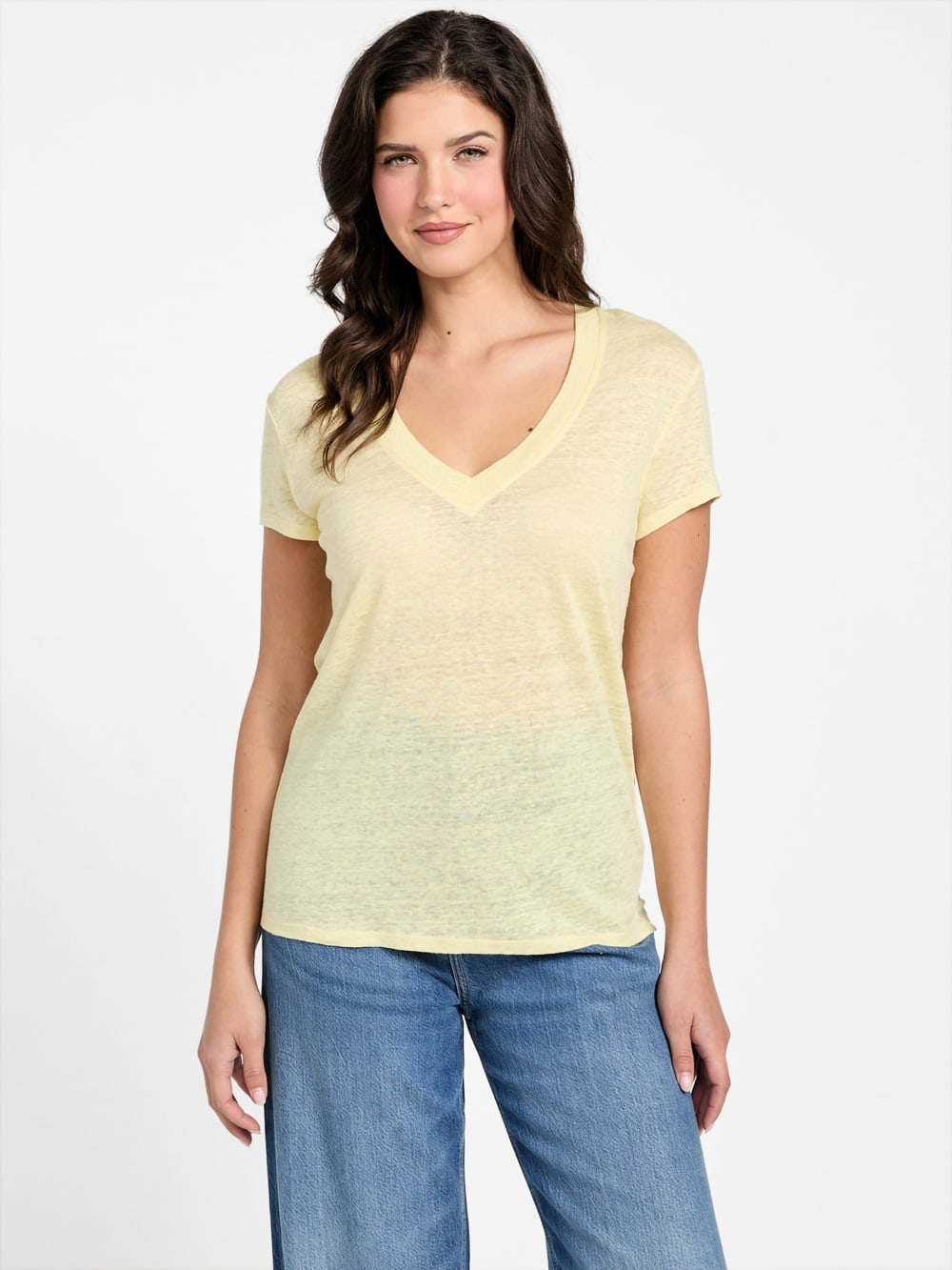 Eco Lindsey Linen Top - Guess