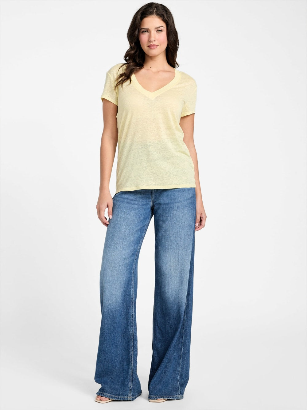 Eco Lindsey Linen Top - Guess