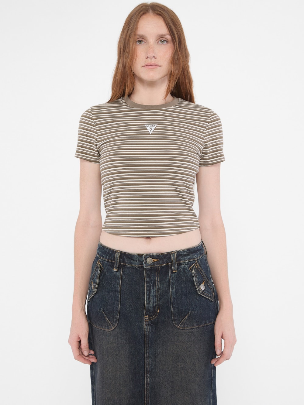GUESS Originals Striped Baby Tee - Guess