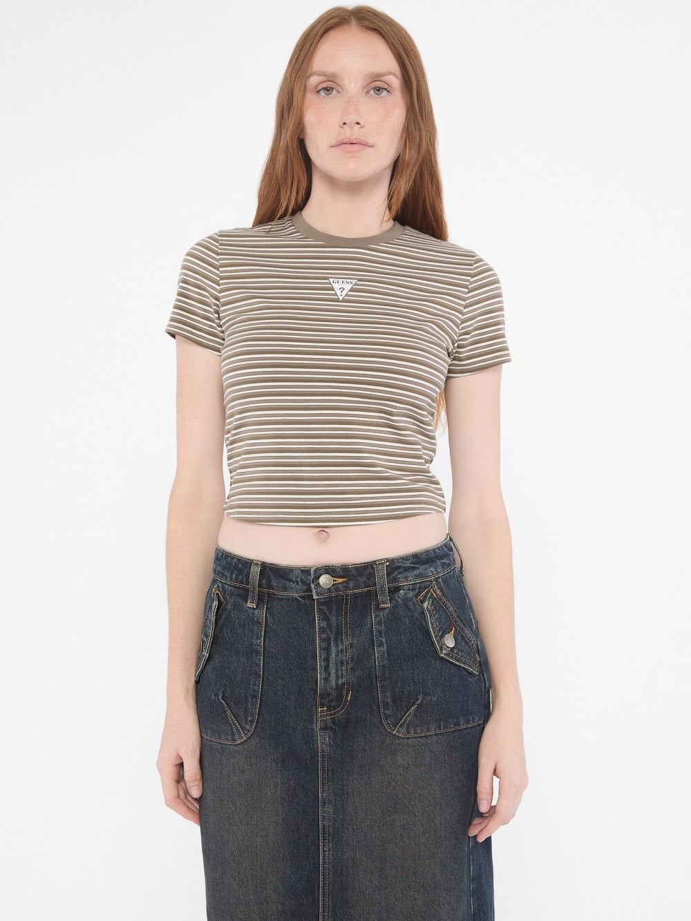 GUESS Originals Striped Baby Tee - Guess