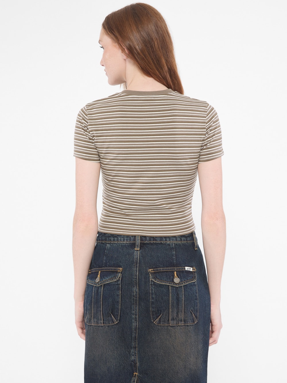 GUESS Originals Striped Baby Tee - Guess