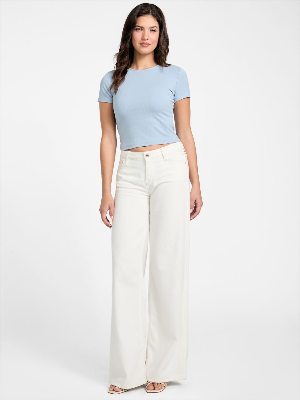 Eco Terra Ribbed Top - Guess