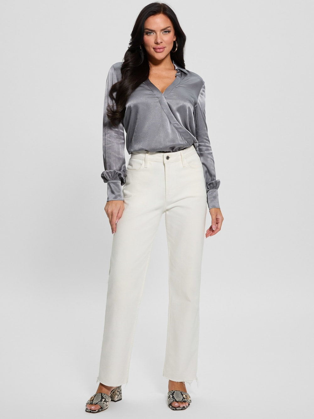 Charmed Woven Bodysuit - Guess