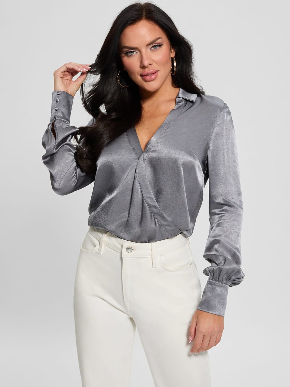 Charmed Woven Bodysuit - Guess