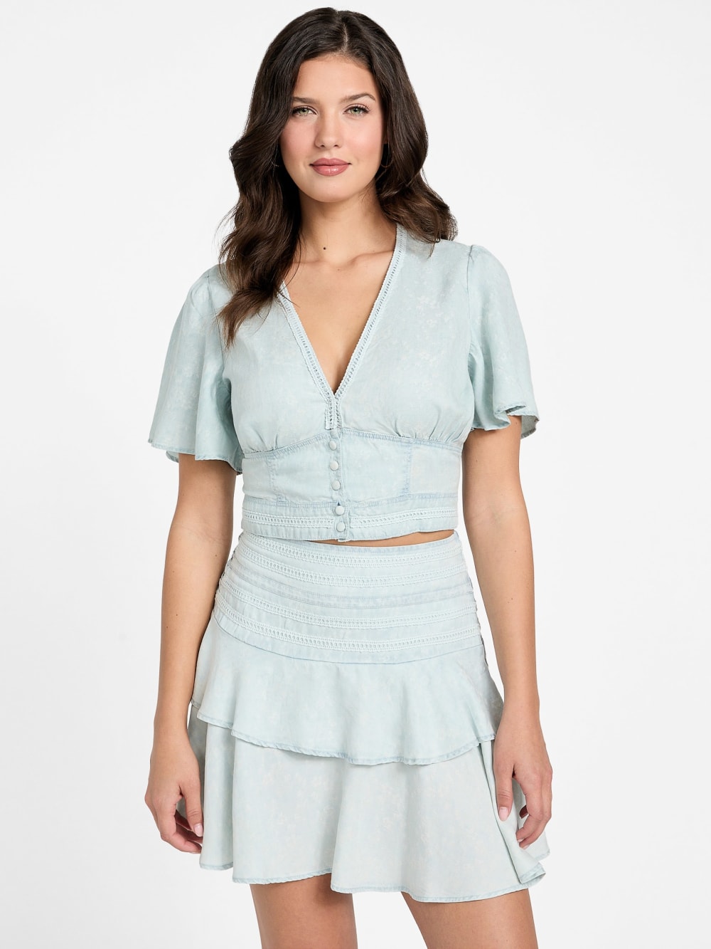 Luiza Denim Top - Guess