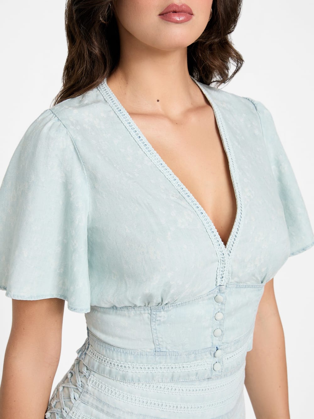 Luiza Denim Top - Guess