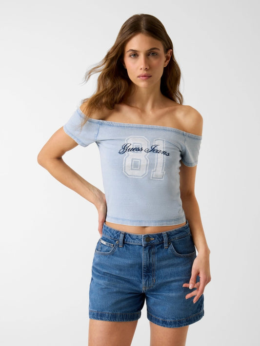 Off-shoulder t-shirt - Guess