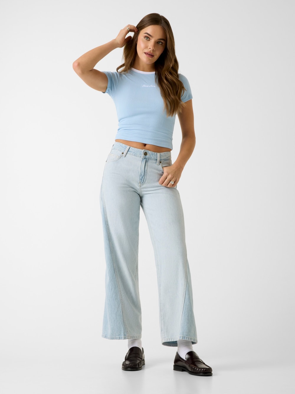 Embroidered logo t-shirt - Guess