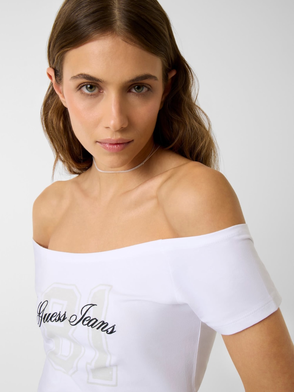 Off-shoulder t-shirt - Guess
