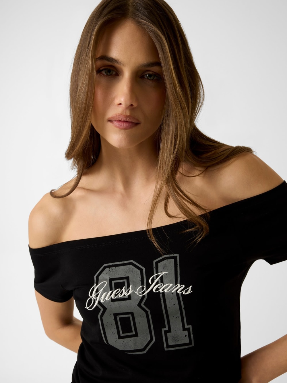 Off-shoulder t-shirt - Guess