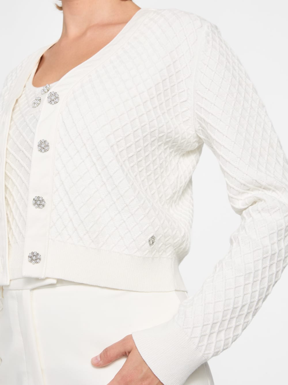 Textured cardigan - Guess
