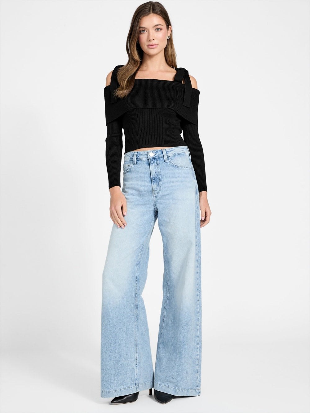 Shoulder bows sweater - Guess
