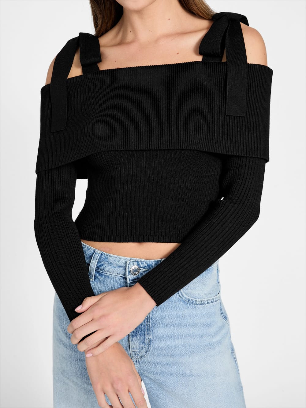 Shoulder bows sweater - Guess