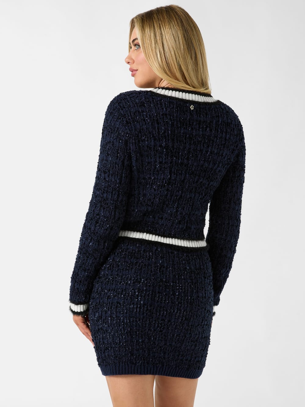 Textured knit cardigan - Guess