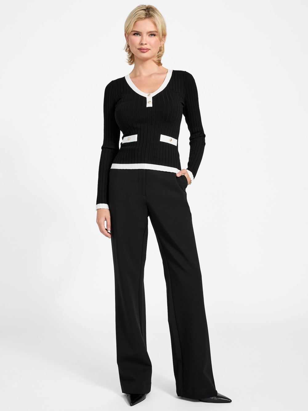Contrasting sweater - Guess