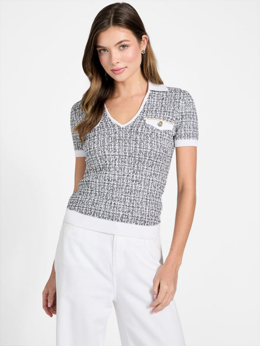 Tweed sweater - Guess