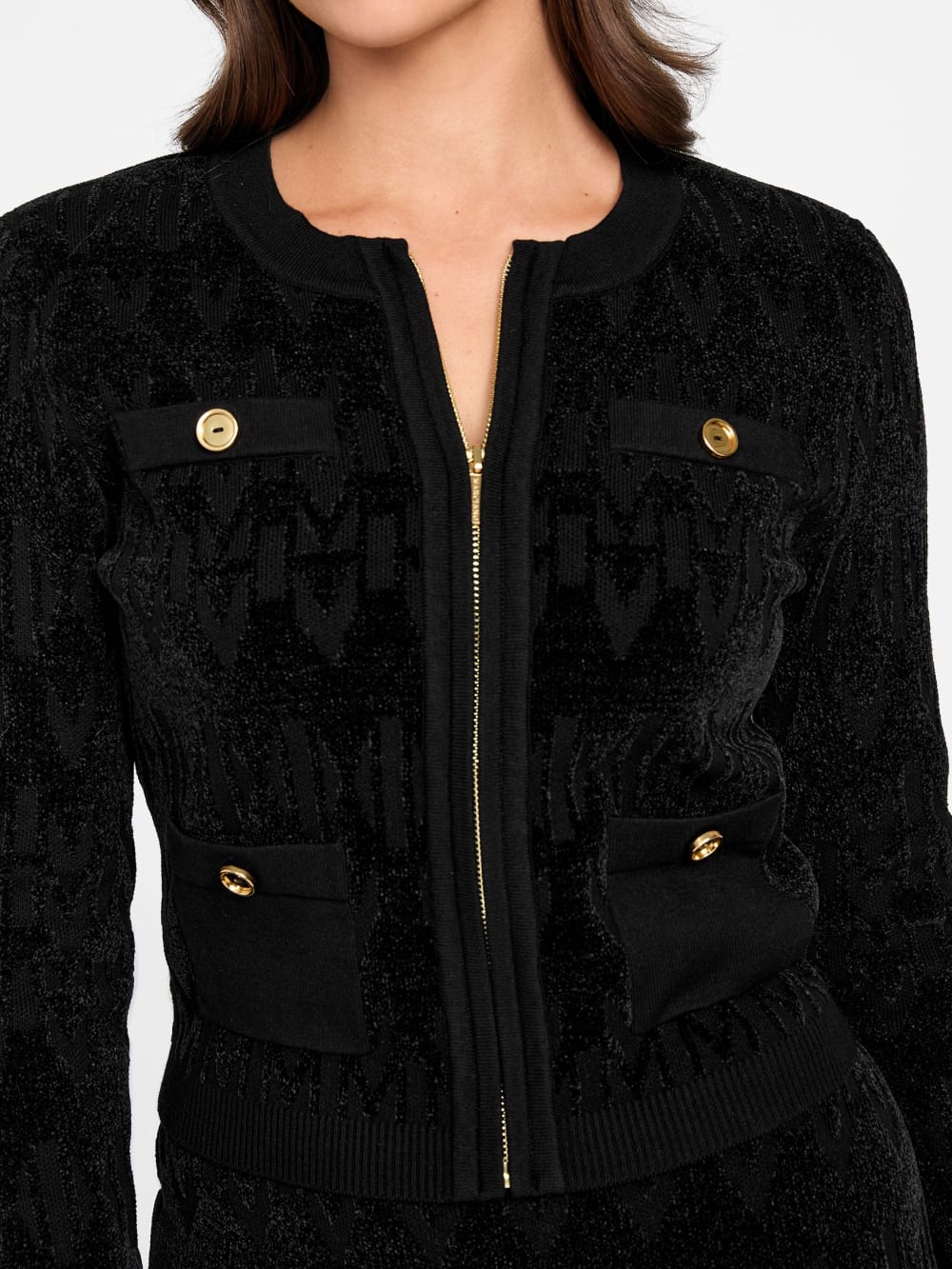 Marciano monogram sweater jacket - Guess