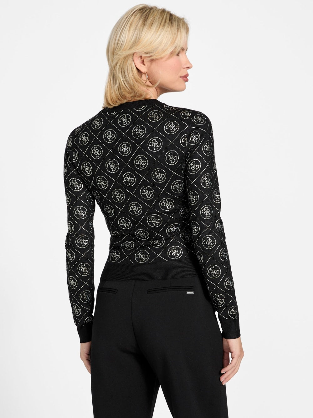 4G Rhinestones sweater - Guess