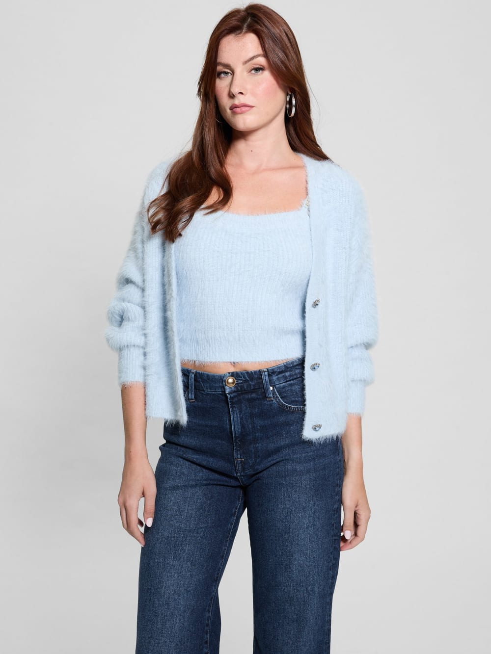 Keyla Fuzzy Cardigan - Guess
