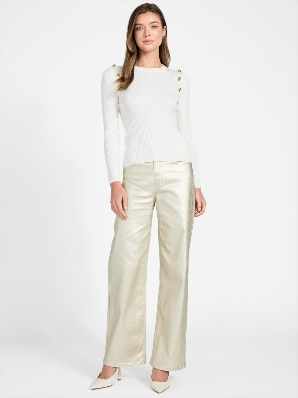 Viscose blend top - Guess