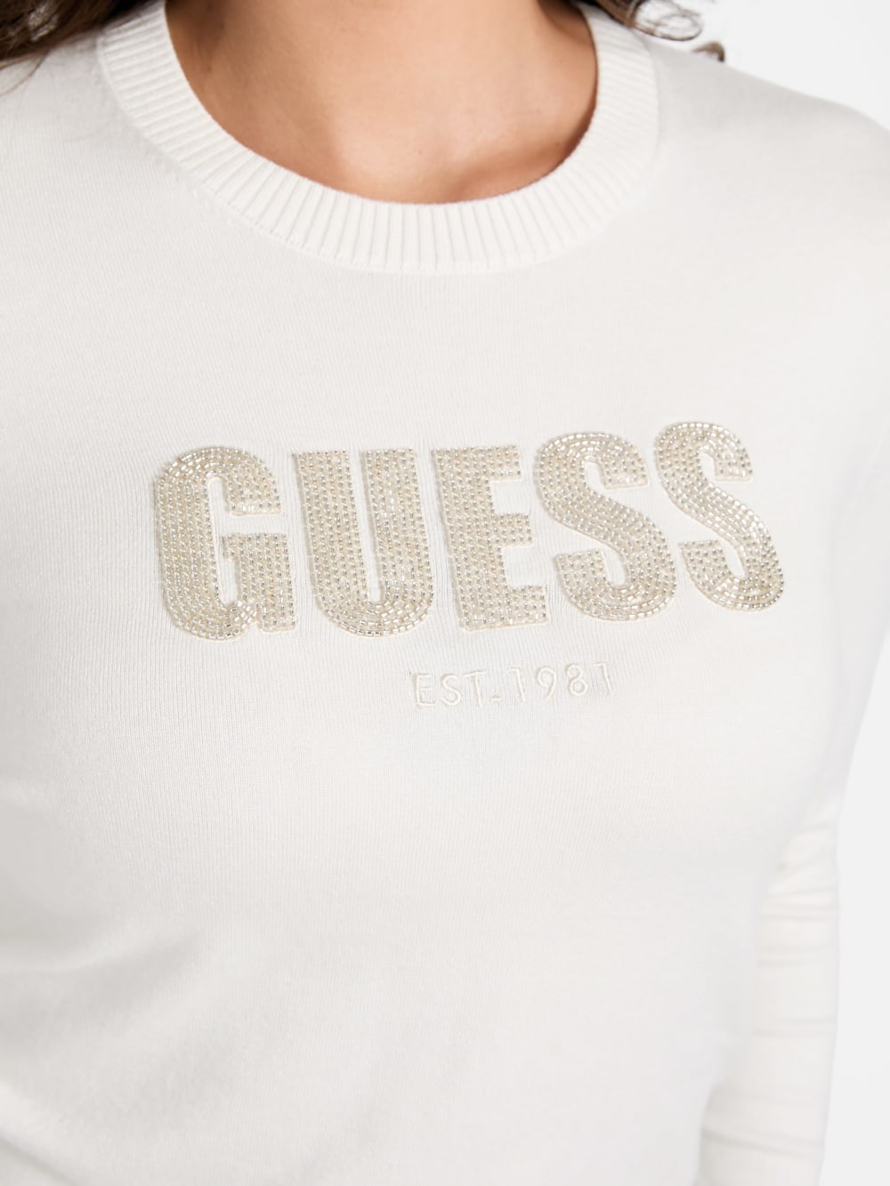 Eco Norah Monogram Sweater - Guess