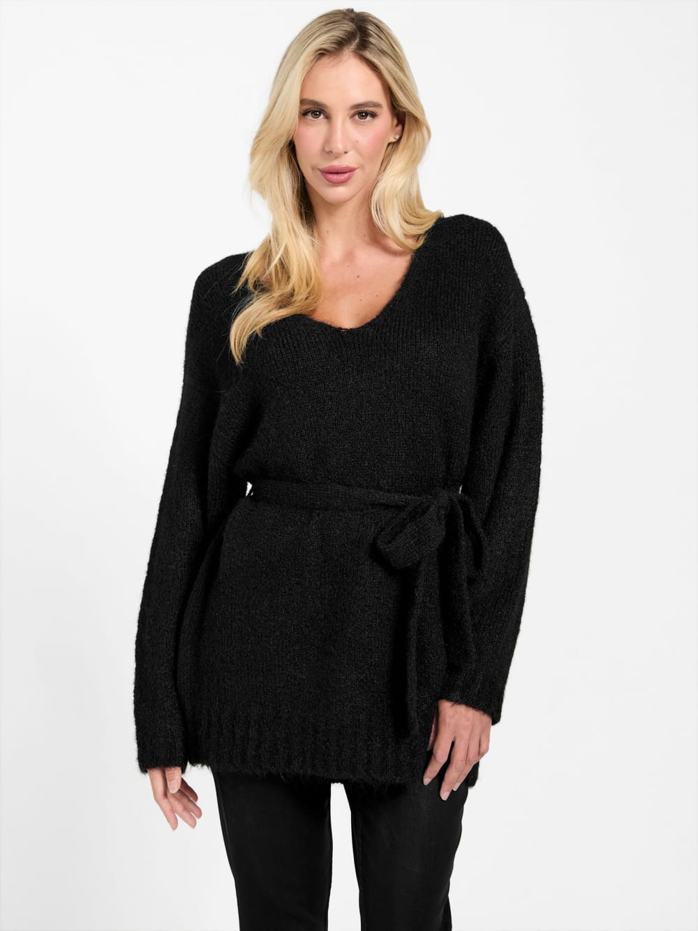 Eco Kiyoka Tie Sweater - Guess