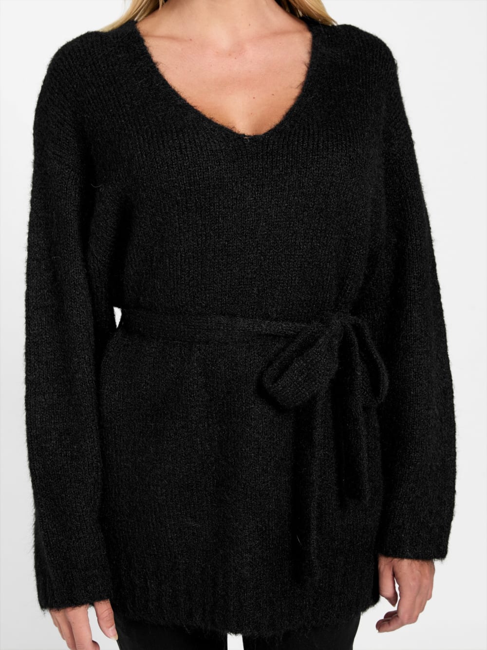 Eco Kiyoka Tie Sweater - Guess