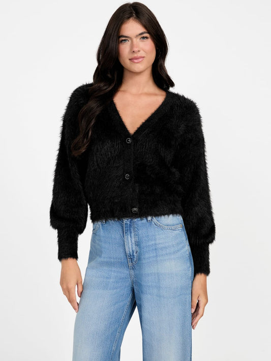 Keyla Fuzzy Cardigan - Guess