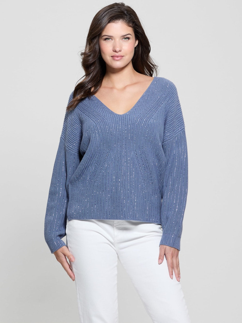 Lorien Rhinestone Sweater - Guess